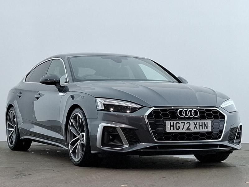 Used Audi A5 S-Line 163 HP (119 kW) 2023 Grey Hatchback