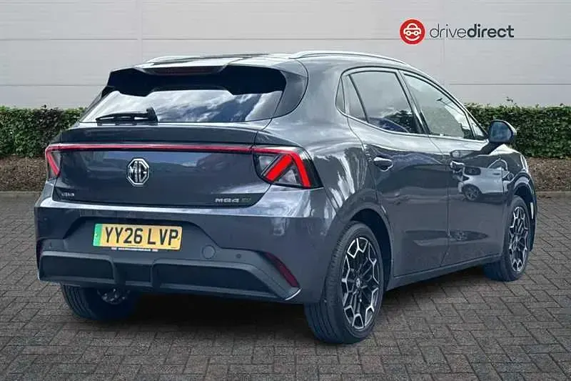 New MG MG4 EV 2026 Grey Hatchback
