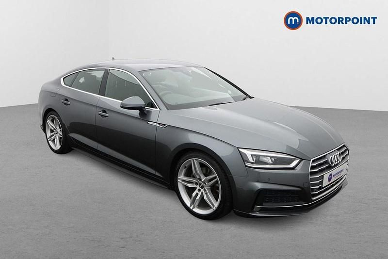 Grey Used 2019 Audi A5 S-Line Coupe | £19,399 (Good price) - Image 1/4