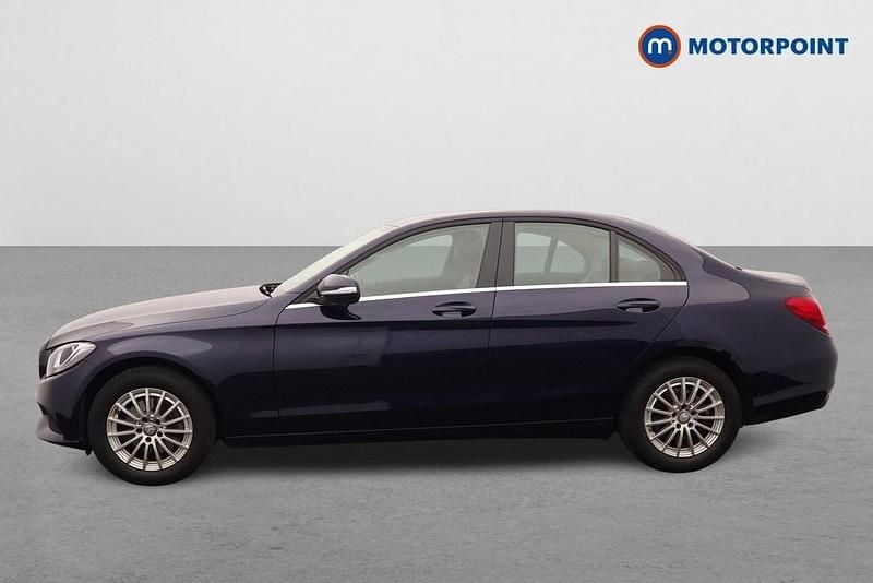 Used Mercedes C200 SE 2015 Blue Sedan