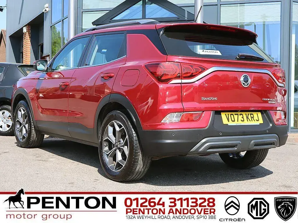 Used SsangYong Korando 163 HP (119 kW) 2023 Red SUV
