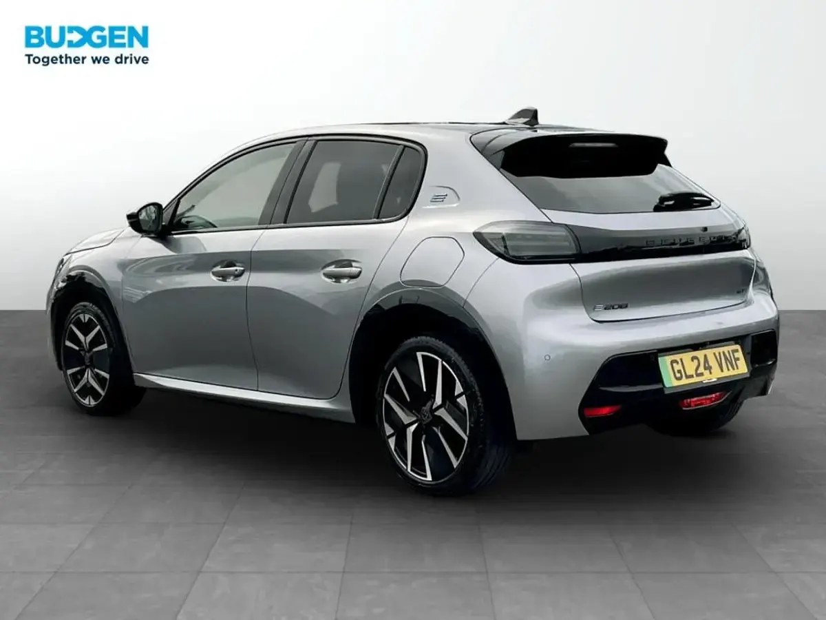 Used Peugeot e-208 GT 113 kW (154 HP) 2024 Grey Hatchback