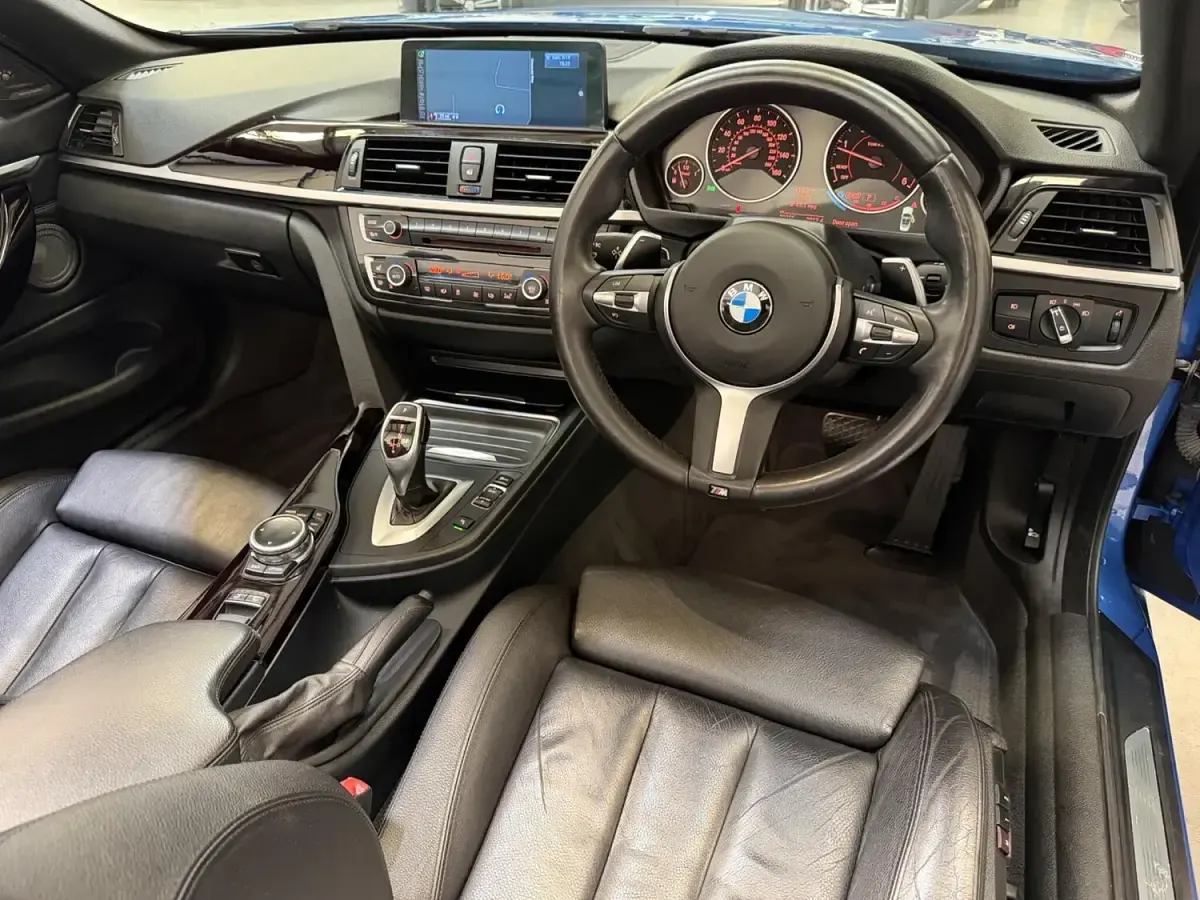 Used BMW 420 M Sport 2015 Blue Cabriolet
