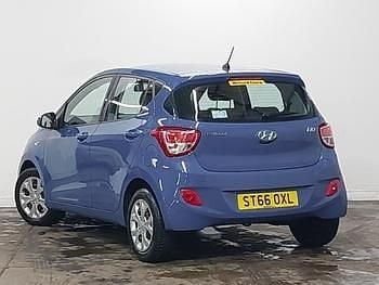 Used Hyundai i10 SE 66 HP (48 kW) 2016 Blue Hatchback
