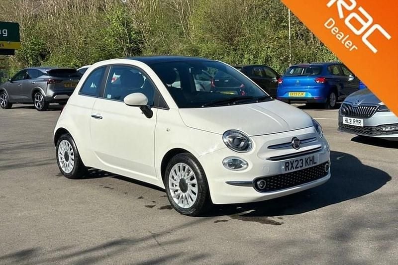 White Used 2023 Fiat 500 Hatchback | £8,500 (Good price) - Image 1/1