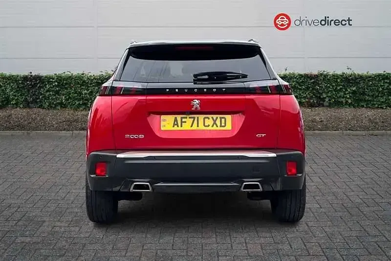 Used Peugeot 2008 GTi 130 HP (95 kW) 2021 Red SUV