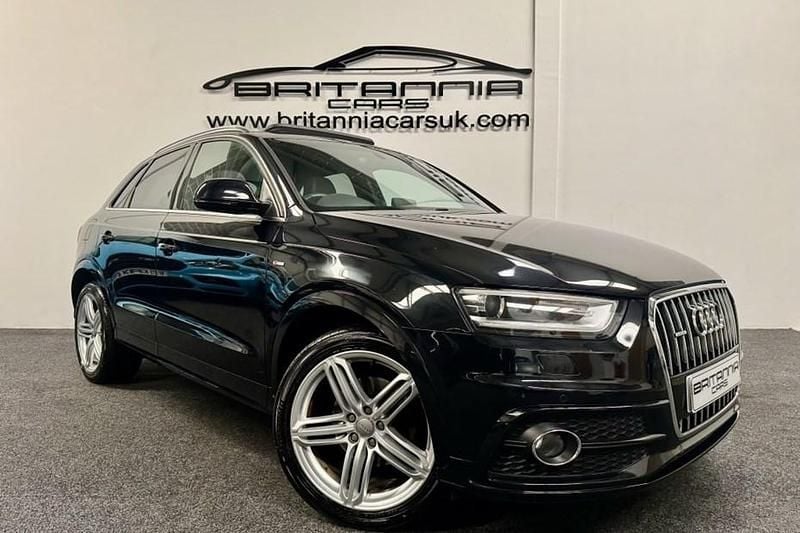 Black Used 2012 Audi Q3 S-Line SUV | £9,890 (Fair price) - Image 1/1