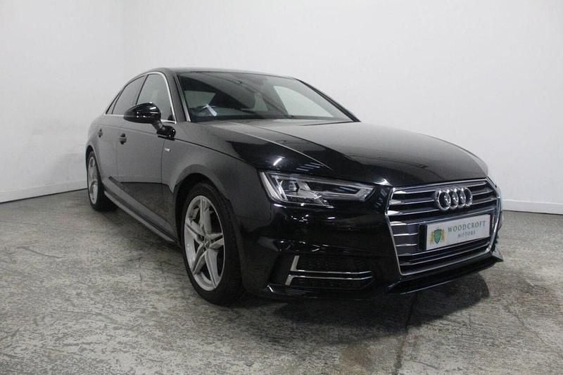 Used Audi A4 S-Line 190 HP (139 kW) 2017 Black Sedan