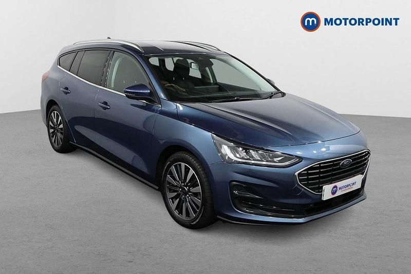 Blue Used 2023 Ford Focus Titanium X Estate | £16,049 (A bit pricey) - Image 1/4