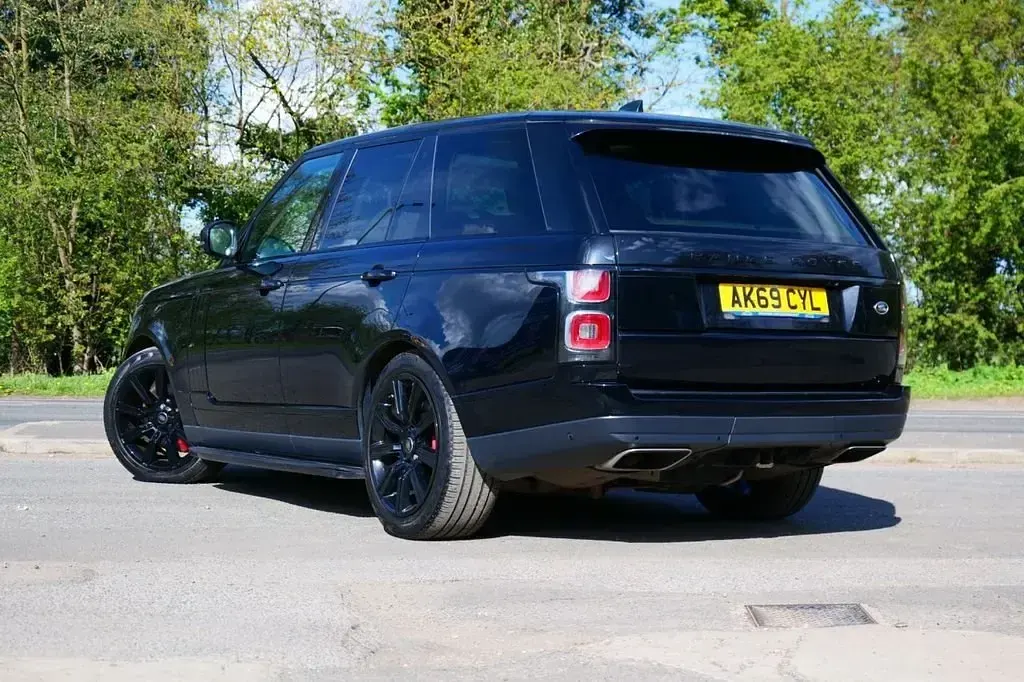 Gebraucht Land Rover Range Rover Vogue SE 404 PS (297 kW) 2019 Schwarz SUV