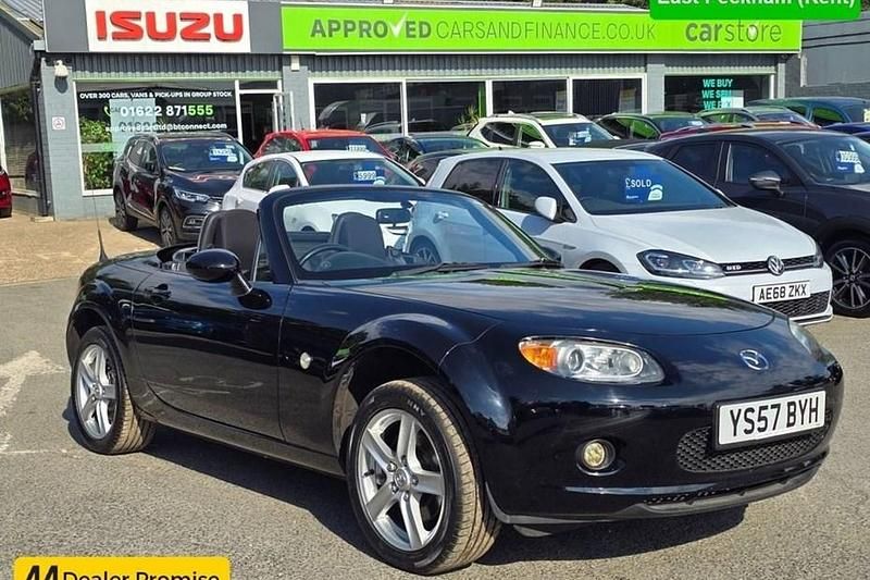 Black Used 2007 Mazda MX5 Cabriolet | £5,499 (Expensive) - Image 1/1