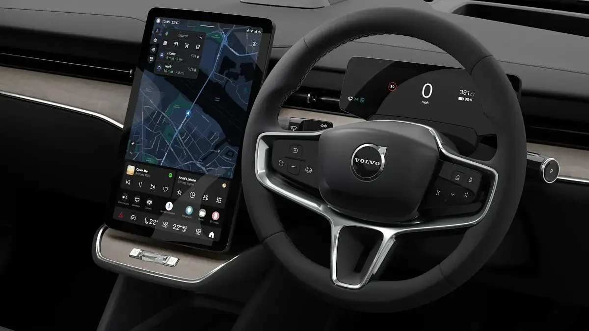 New Volvo ES90 Plus 244 kW (333 HP) 2026 Aurora silver Sedan