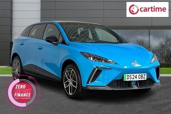 Blue Used 2024 MG MG4 EV Trophy Hatchback | £23,879 (Expensive) - Image 1/3