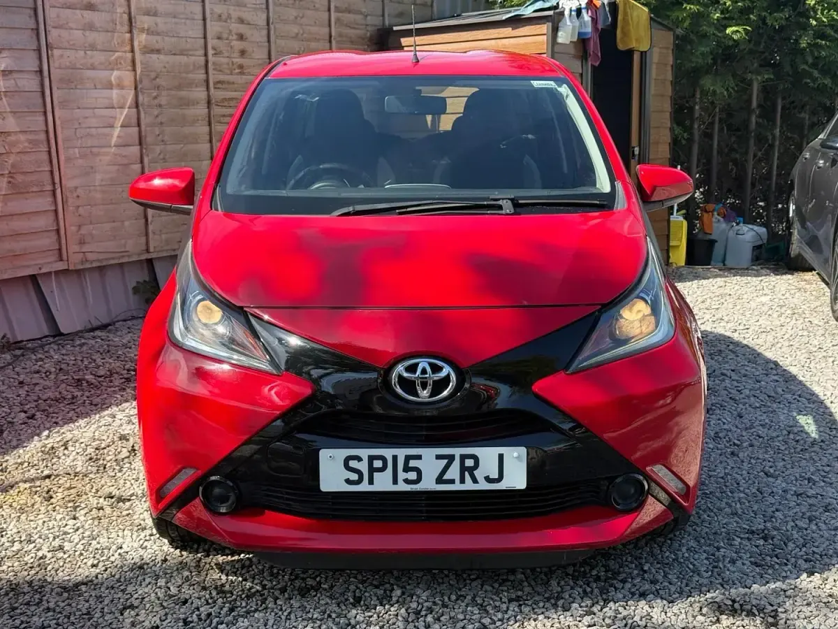 Used Toyota Aygo X-play 2015 Red Hatchback
