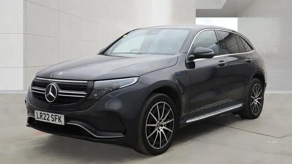 Used Mercedes EQC400 AMG line 300 kW (408 HP) 2022 Grey SUV