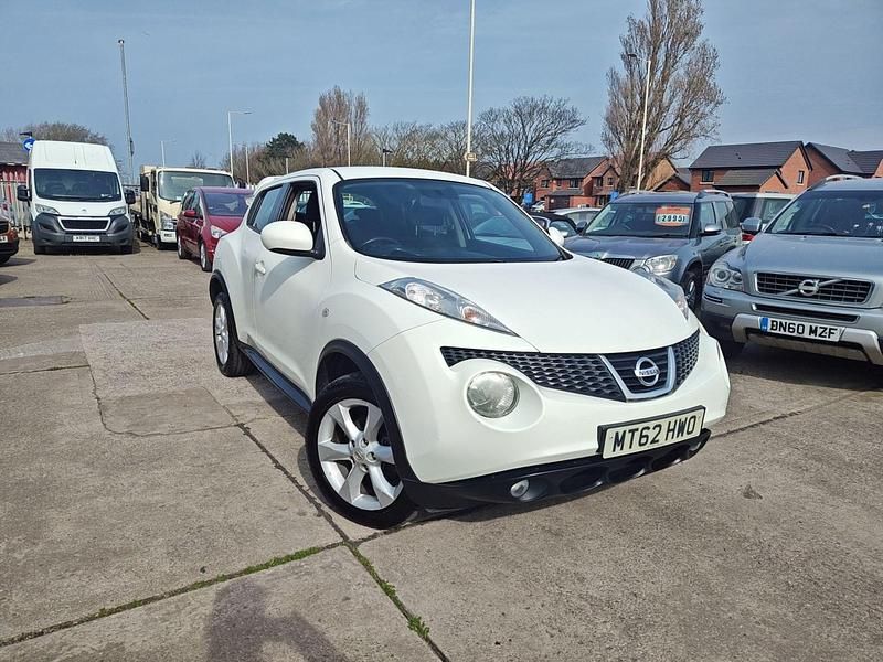 Used Nissan Juke Acenta 2012 White SUV