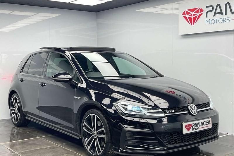 Used VW Golf VII GTD 184 HP (135 kW) 2018 Black Hatchback
