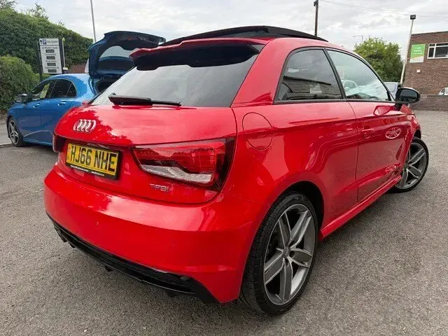Used Audi A1 Black Edition 147 HP (108 kW) 2016 Red Hatchback
