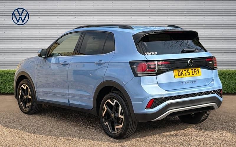 Used VW T-Cross R-line 116 HP (85 kW) 2025 Blue SUV