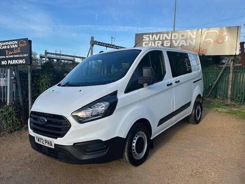 Used Ford Transit Custom 105 HP (77 kW) 2023 White Van