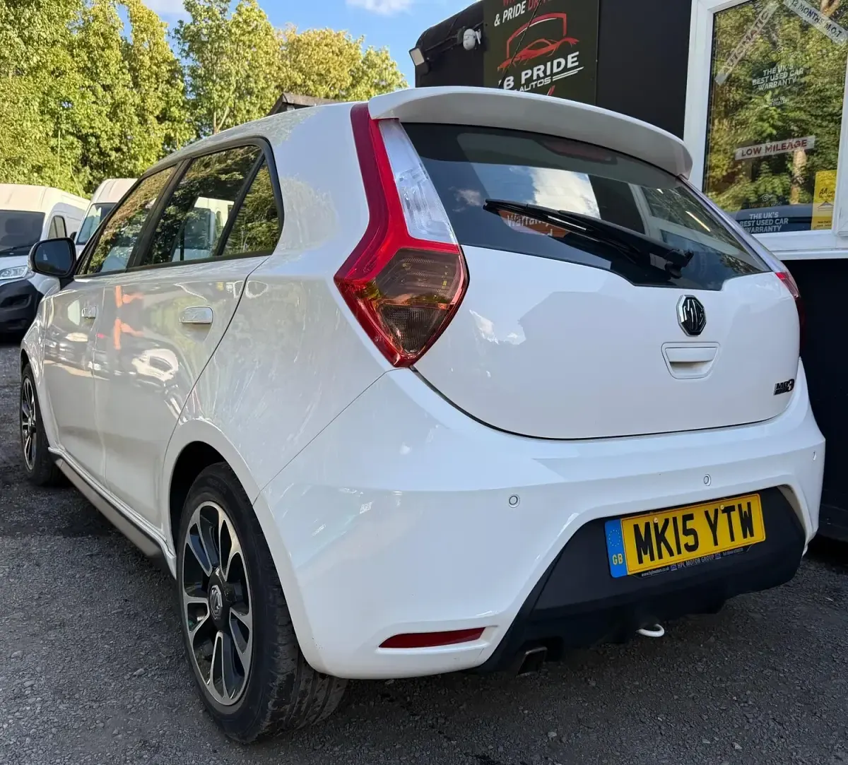 Used MG MG3 2015 White Hatchback