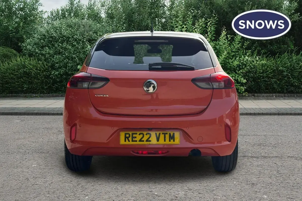 Used Vauxhall Corsa Edition 75 HP (55 kW) 2022 Orange Hatchback