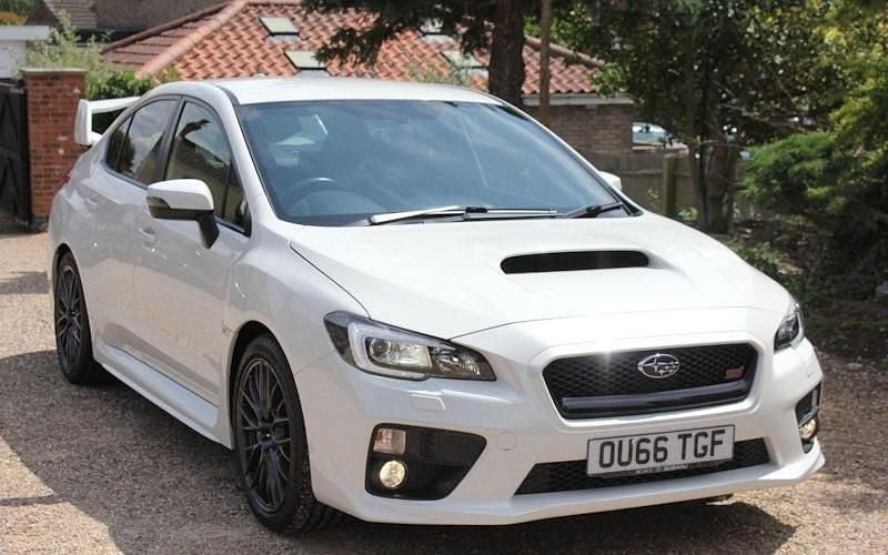 White Used 2016 Subaru WRX STI Sedan | £23,850 (Fair price) - Image 1/4