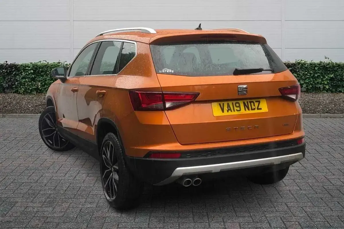 Used Seat Ateca 4Drive 150 HP (110 kW) 2019 Orange SUV