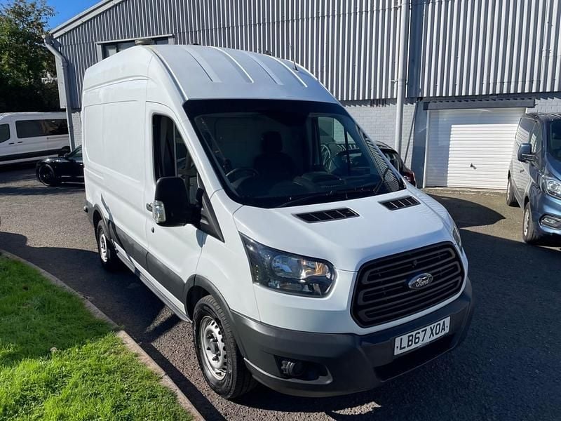 Used Ford Transit 130 HP (95 kW) 2018 White Van