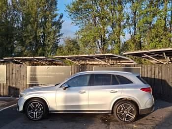 Used Mercedes GLC220 AMG line 197 HP (144 kW) 2023 Hightech silver SUV