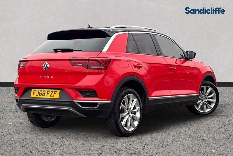 Used VW T-Roc SEL 2022 Red SUV