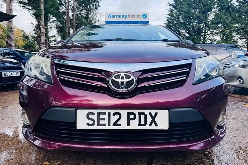 Red Used 2012 Toyota Avensis Sedan | £3,500 (Fair price) - Image 1/1