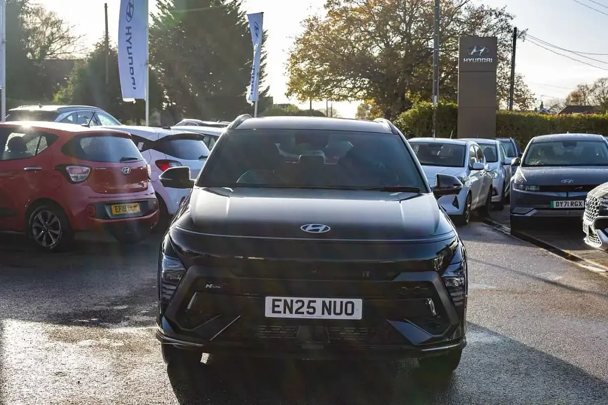 Used Hyundai Kona N Line 136 HP (100 kW) 2025 Black SUV