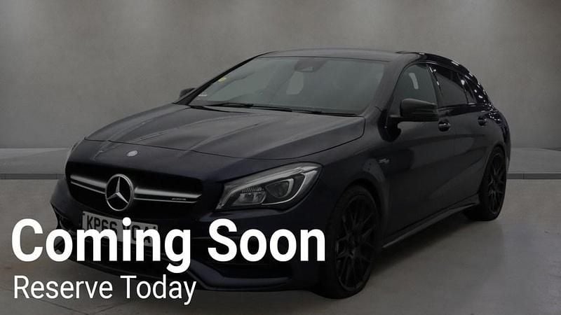 Used Mercedes CLA45 AMG 2017 Blue Estate