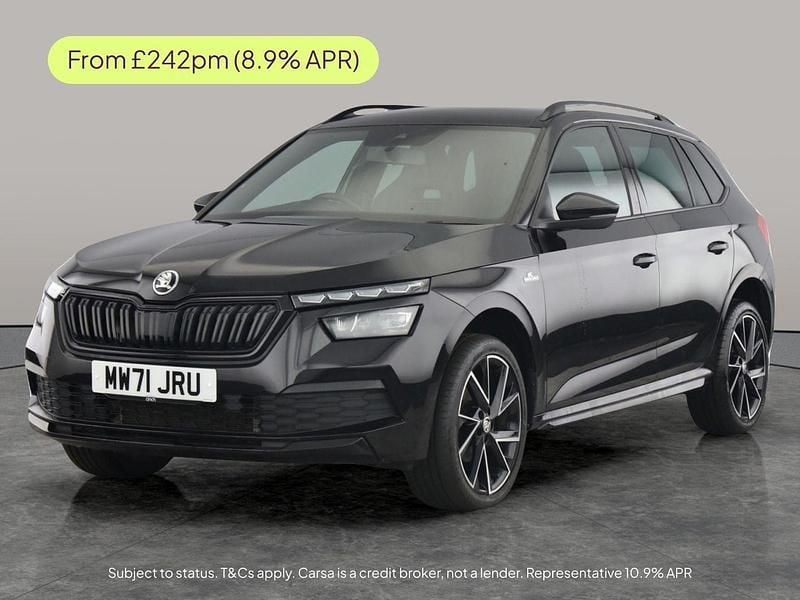 Black Used 2021 Skoda Kamiq Monte Carlo SUV | £17,017 (Fair price) - Image 1/2