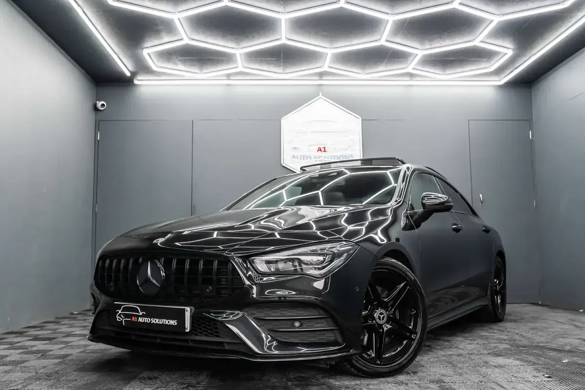 Used Mercedes CLA250 AMG Line Premium Plus 2022 Black Coupe