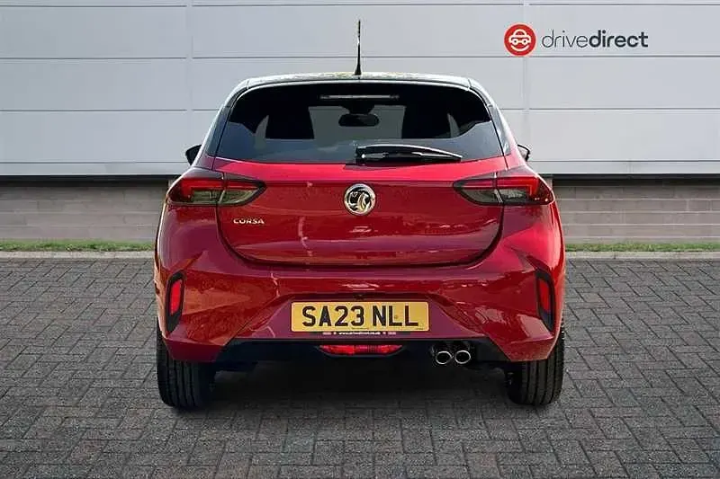 Used Vauxhall Corsa Ultimate 130 HP (95 kW) 2023 Red Hatchback