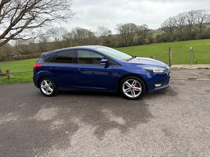 Used Ford Focus ST-Line X 2018 Blue Hatchback