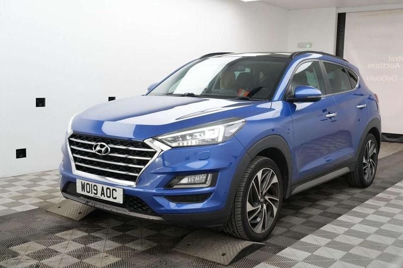 Used Hyundai Tucson Premium SE 136 HP (100 kW) 2019 Blue SUV