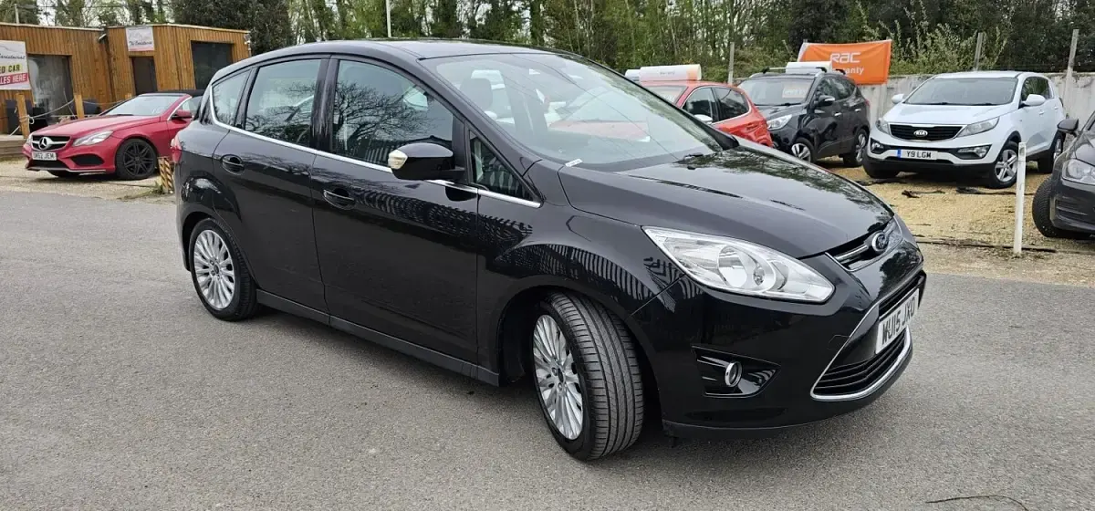 Used Ford C-MAX Titanium 115 HP (84 kW) 2015 Black MPV