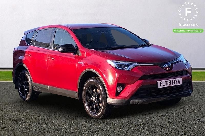 Red Used 2018 Toyota RAV4 Hybrid SUV | £17,599 (Good price) - Image 1/3