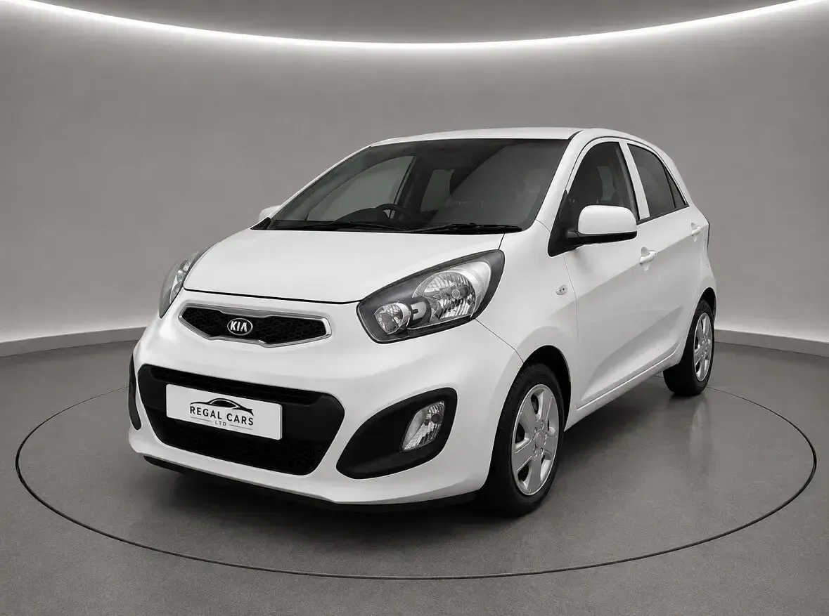 Used Kia Picanto 69 HP (50 kW) 2014 White Hatchback