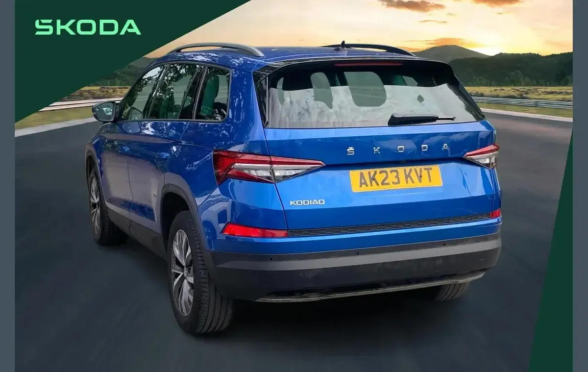 Used Skoda Kodiaq SE Drive 147 HP (108 kW) 2023 Blue SUV