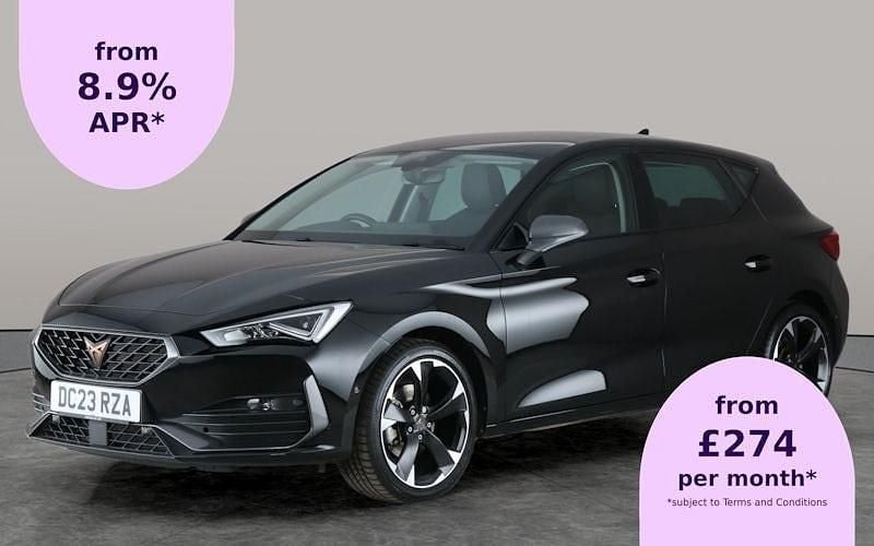 Black Used 2023 Cupra Leon Hatchback | £19,852 (Fair price) - Image 1/2