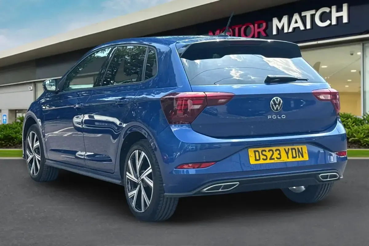 Used VW Polo R-line 2023 Blue Hatchback