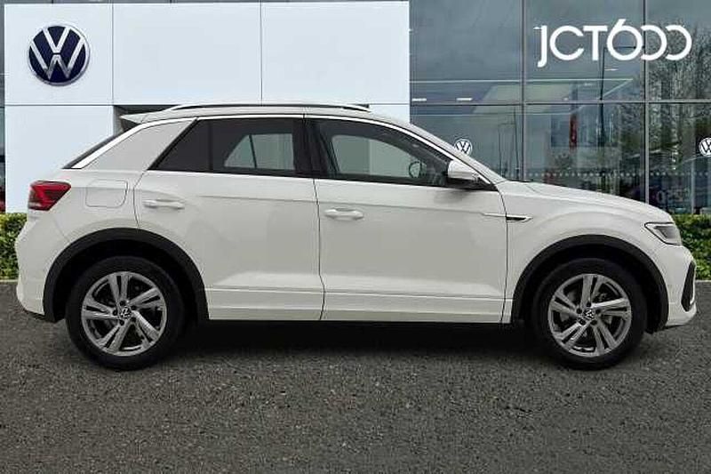 Used VW T-Roc R-line 150 HP (110 kW) 2022 White SUV