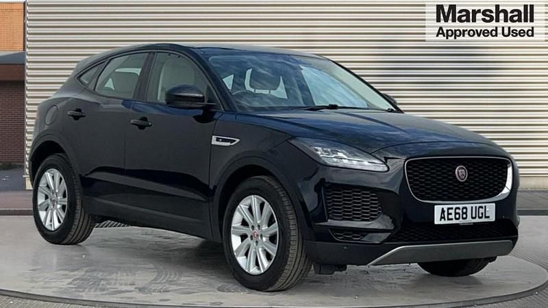 Solid narvik black Used 2018 Jaguar E-Pace S SUV | £11,226 (Fair price) - Image 1/4