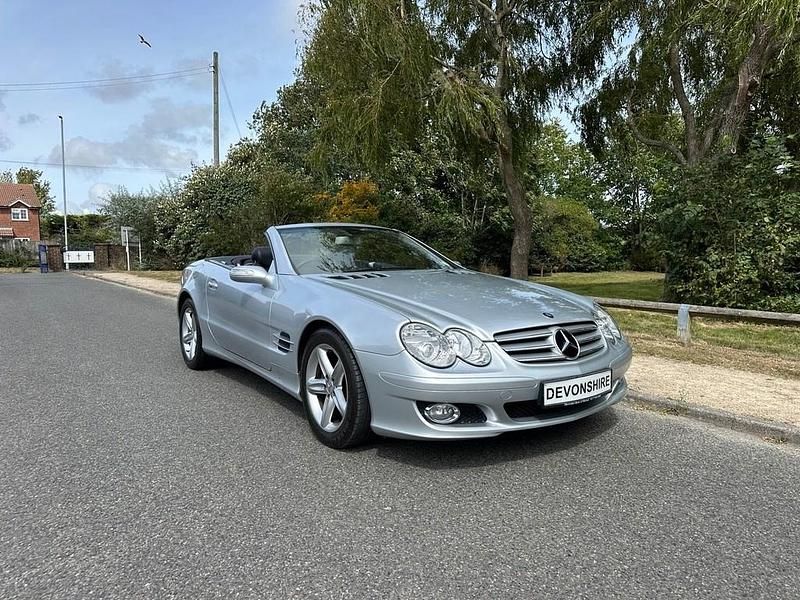 Silver Used 2007 Mercedes SL350 Cabriolet | £14,995 (Expensive) - Image 1/4