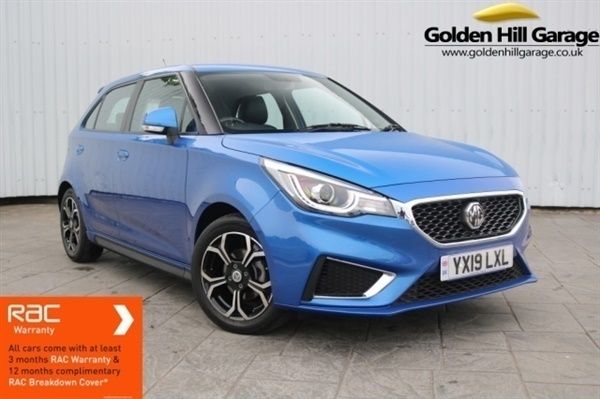 Blue Used 2019 MG MG3 Exclusive Hatchback | £9,789 (Fair price) - Image 1/1
