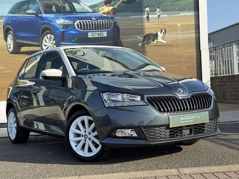 Grey Used 2020 Skoda Fabia Colour Edition Hatchback | £9,690 (Fair price) - Image 1/4